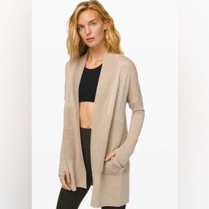 Lululemon Sit in Lotus Cardigan size Medium